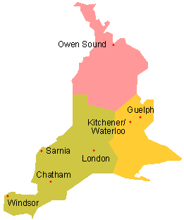 South Western Map