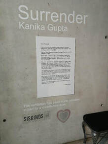 Gupta Exhibition signage