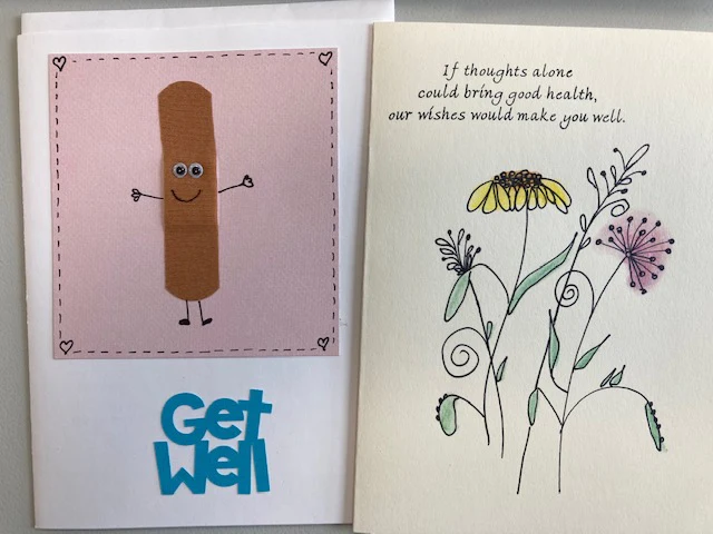 A collection of greeting cards.