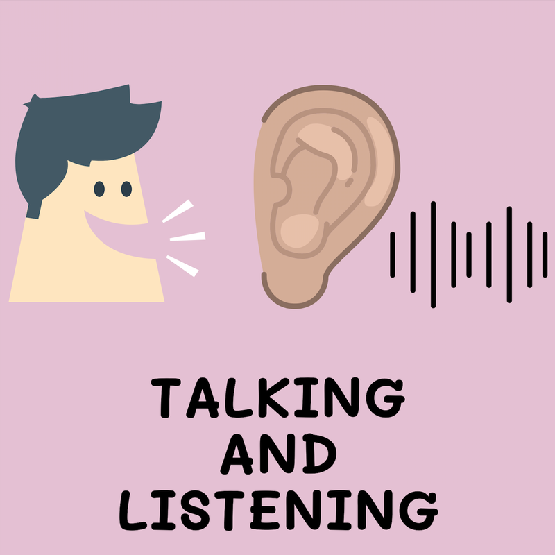 Talking and listening