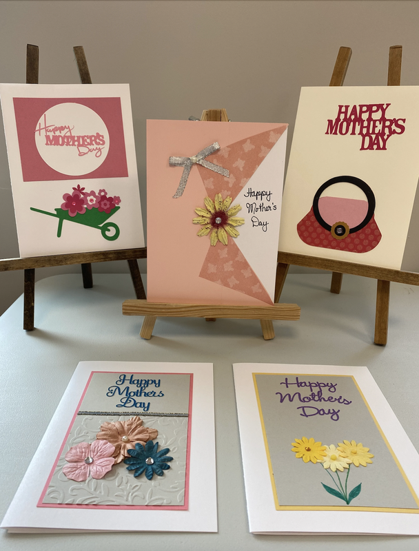A collection of Mother's Day greeting cards.