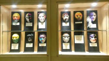 Masks being shown at the Guelph General Hospital