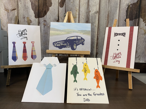 A collection of Father's Day cards