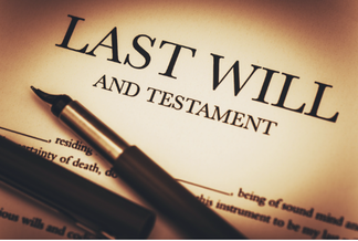 Last will and testament 