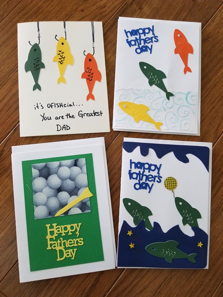 A collection of farmer's day cards