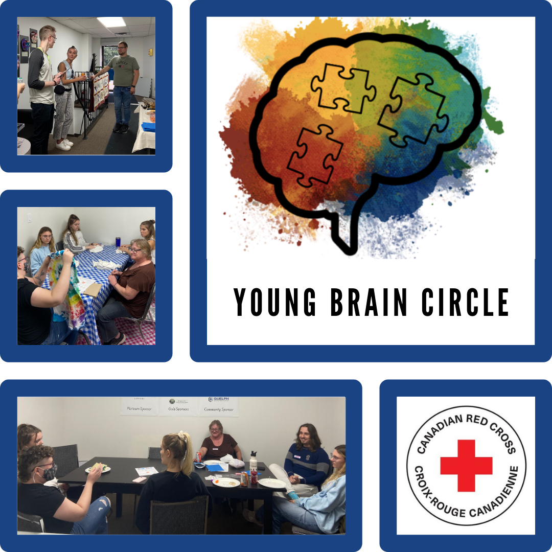 Poster advertising Young Brain Circle.